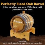 2L Premium Oak Aging Barrel with Recipe Booklet