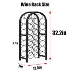 Stylish Freestanding Wine Rack for Home Bar