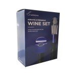 Wine Aerator and Champagne Sealer Gift Set
