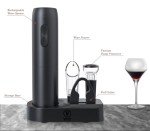 Rechargeable Electric Wine Opener Set, 5 in 1