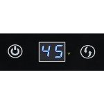 Compact 15-Bottle Wine Cooler with Glass Door