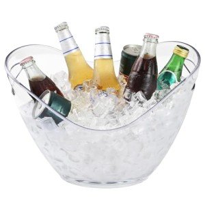 Large 8L Acrylic Party Beverage Ice Bucket