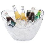Large 8L Acrylic Party Beverage Ice Bucket