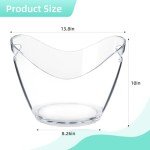 Large 8L Acrylic Party Beverage Ice Bucket