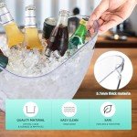 Large 8L Acrylic Party Beverage Ice Bucket
