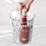 Versatile 6-Pack Clear Ice Buckets & Chillers