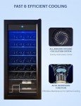 GarveeHome 32-Bottle Wine and Beverage Cooler