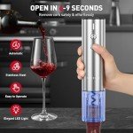 Rechargeable Stainless Steel Electric Wine Opener