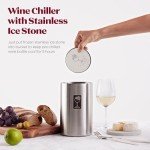 Stainless Steel Wine Chiller Bucket for 750ml