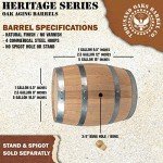 1 Gallon Oak Barrel for Wine & Whiskey Aging