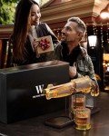 Whiskey Decanter Set with Glasses - Perfect Gift