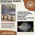 1 Gallon Oak Barrel for Wine & Whiskey Aging