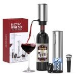 Electric Wine Opener Set - 4-in-1 Tool