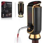 Elegant 4-in-1 Electric Wine Aerator and Dispenser