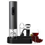 COKUNST 4-in-1 Electric Wine Opener Set