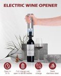 Electric Wine Opener Set - 4-in-1 Tool