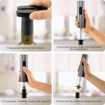 COKUNST 4-in-1 Electric Wine Opener Set
