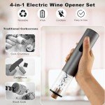 COKUNST 4-in-1 Electric Wine Opener Set