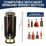 Elegant 4-in-1 Electric Wine Aerator and Dispenser