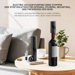 Electric Wine Opener and Aerator Gift Set