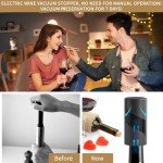Electric Wine Opener and Aerator Gift Set