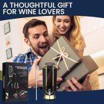 Elegant 4-in-1 Electric Wine Aerator and Dispenser
