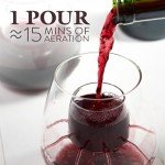 Set of 2 Stemless Aerating Wine Glasses