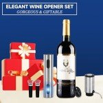 Electric Wine Opener Gift Set with Accessories