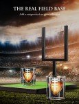 Football Decanter Set with 2 Glasses - Unique Gift