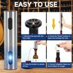 Electric Wine Opener Gift Set with Accessories