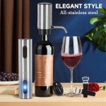 Electric Wine Opener Gift Set with Accessories