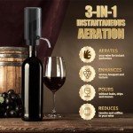 Electric Wine Aerator and Dispenser for Parties
