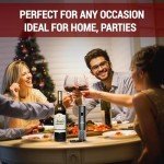 JINGASA Rechargeable Electric Wine Opener - Black