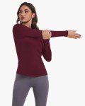 Cooling Long Sleeve Women’s Workout Shirts - 2 Pack