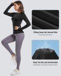 Cooling Long Sleeve Women’s Workout Shirts - 2 Pack