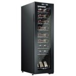 KingChii 27-Bottle Stainless Steel Wine Cooler