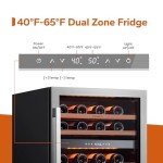 24-Inch Wine Cooler for 46 Bottles