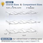 Stackable Wine Bottle Organizer for Tumblers