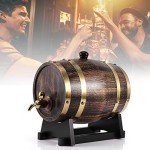 3L Oak Barrel Dispenser for Wine and Spirits