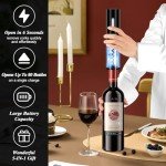 Rechargeable Electric Wine Opener Set for Enthusiasts