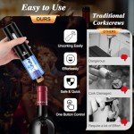 Rechargeable Electric Wine Opener Set for Enthusiasts
