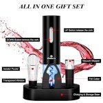 Rechargeable Electric Wine Opener Set for Enthusiasts