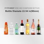Electric Wine Chiller - Stainless Steel Single Bottle