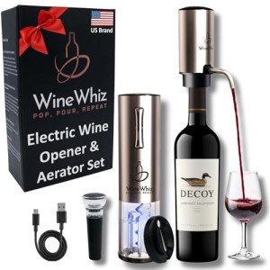 Electric Wine Aerator & Opener Gift Set