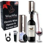 Electric Wine Aerator & Opener Gift Set