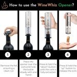 Electric Wine Aerator & Opener Gift Set