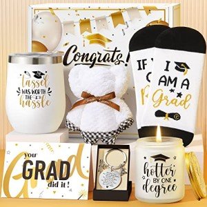 Graduation Wine Gift Box for Him & Her