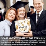 Graduation Wine Gift Box for Him & Her