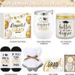 Graduation Wine Gift Box for Him & Her