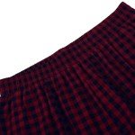 Plaid Crop Top and Lounge Pants Set